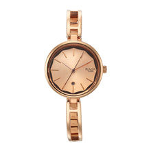 Load image into Gallery viewer, Titan Raga Viva Rose Gold Dial Analogue with Date Metal Strap watch for Women