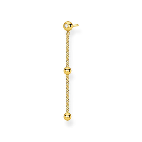 Thomas Sabo Single Earring Dots With Stones  (Single)