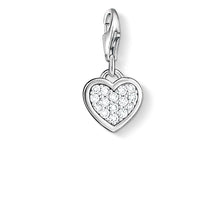 Load image into Gallery viewer, Thomas Sabo Charm Pendant "Glitter Heart"