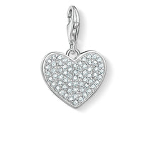 Load image into Gallery viewer, Thomas Sabo Charm Pendant "Heart Pave"