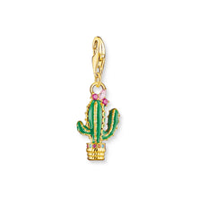 Load image into Gallery viewer, THOMAS SABO Charm Pendant Cactus Gold