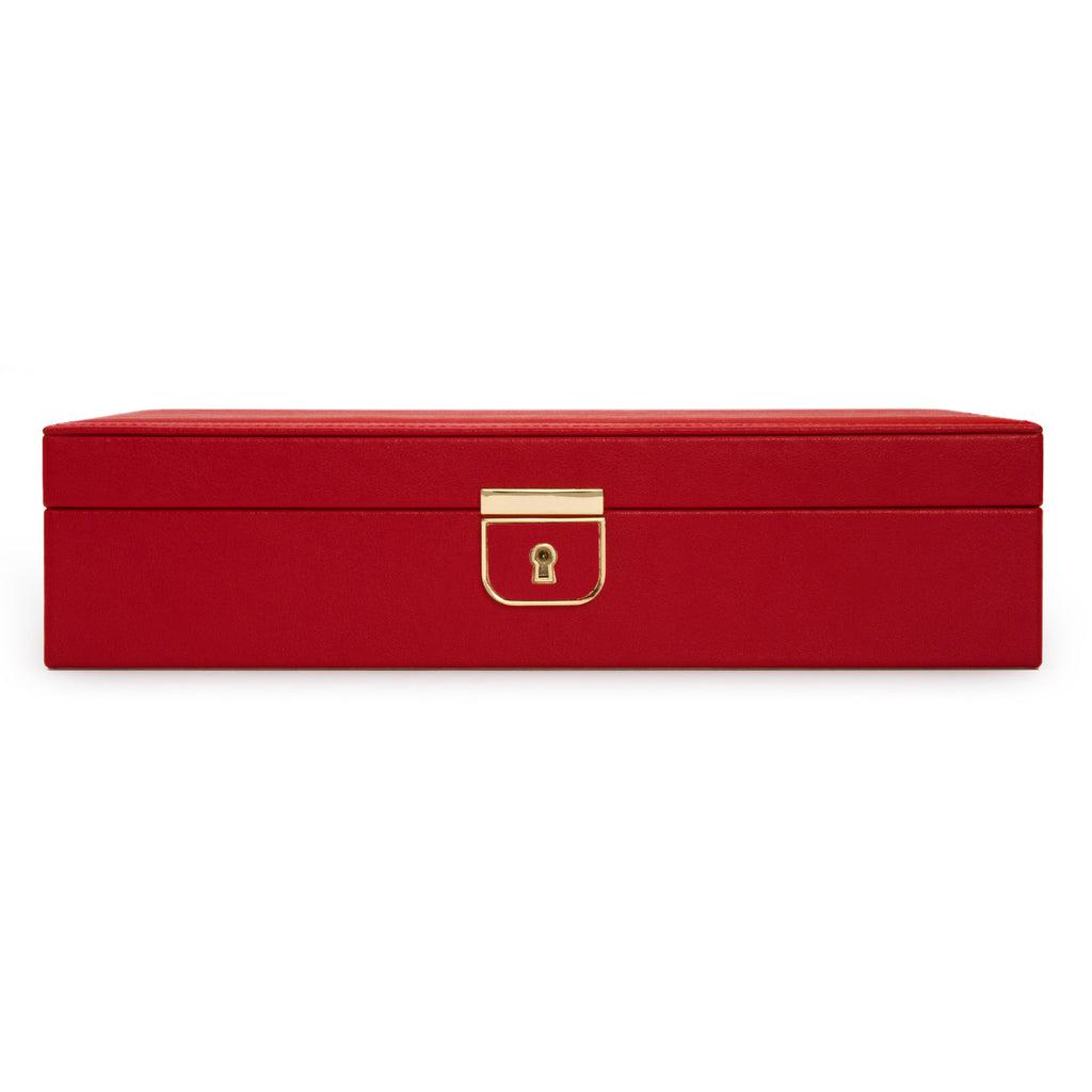 Wolf Palermo Medium Jewellery Box Red