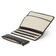 Load image into Gallery viewer, Wolf Palermo Jewellery Roll Black Anthracite