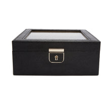 Load image into Gallery viewer, Wolf Palermo 6 Pc Watch Box Black Anthracite