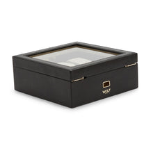 Load image into Gallery viewer, Wolf Palermo 6 Pc Watch Box Black Anthracite