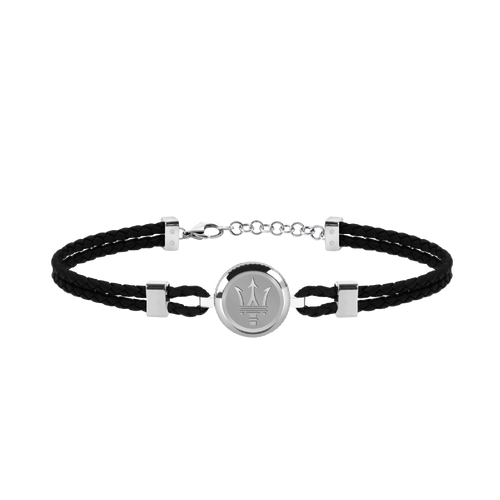 Maserati Jewels Men's Leather Bracelet