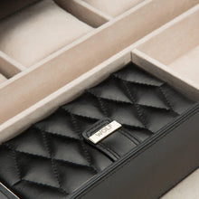 Load image into Gallery viewer, Wolf Caroline E-Large Jewellery Case Black