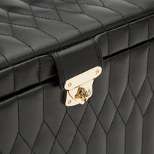 Load image into Gallery viewer, Wolf Caroline E-Large Jewellery Case Black
