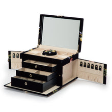 Load image into Gallery viewer, Wolf Zoe Large Jewellery Box Indigo