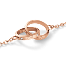 Load image into Gallery viewer, Daniel Wellington Classic Lumine Unity Necklace Rose Gold