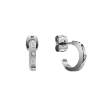 Load image into Gallery viewer, Daniel Wellington Classic Lumine Earrings Silver