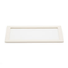 Load image into Gallery viewer, Wolf Vault Tray Glass Lid Ivory