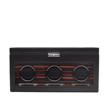 Load image into Gallery viewer, Wolf Roadster Triple Winder W Storage Blk (V) | The Jewellery Boutique Australia