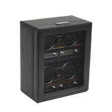 Load image into Gallery viewer, Wolf Roadster 4 Piece Winder Black (V) | The Jewellery Boutique Australia