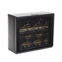 Load image into Gallery viewer, Wolf Roadster 6 Piece Winder Black (V) | The Jewellery Boutique Australia