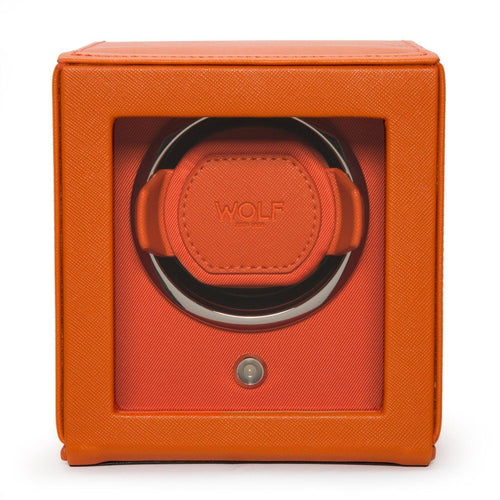 Wolf Cub Winder With Cover Orange (V) | The Jewellery Boutique Australia