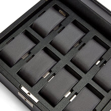 Load image into Gallery viewer, Wolf Viceroy 8 Pc Watch Box Black