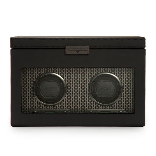 Wolf Axis Double Winder Wstorage Powdcoat (V) | The Jewellery Boutique Australia
