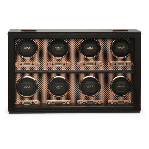 Wolf Axis 8 Piece Winder Copper (V) | The Jewellery Boutique Australia