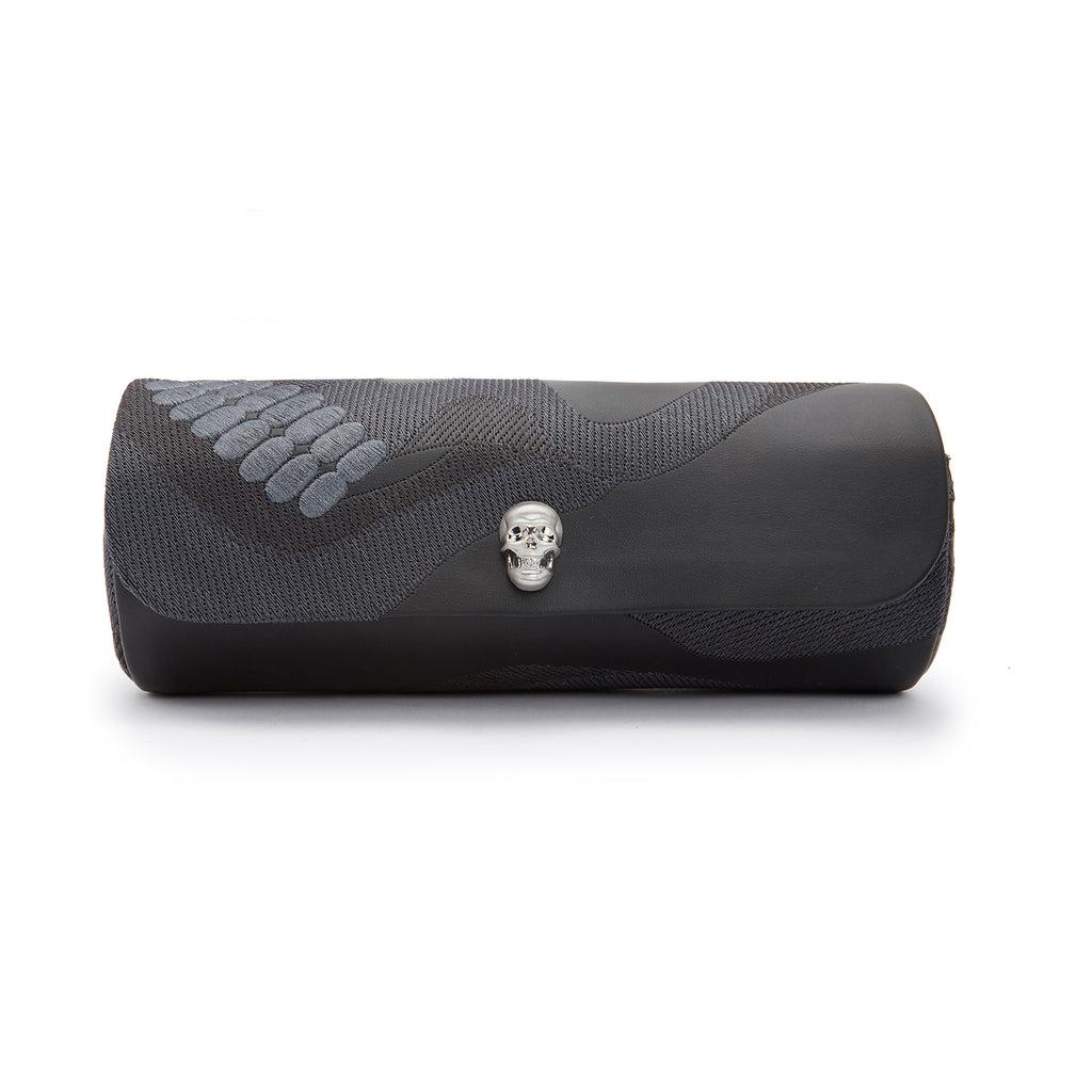 Wolf Memento Mori Triple Watch Roll Black