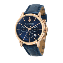 Load image into Gallery viewer, EPOCA 42mm Deep Blue Watch