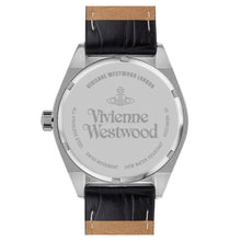 Load image into Gallery viewer, Vivienne Westwood Sydenham Watch Black Leather Strap