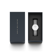 Load image into Gallery viewer, Daniel Wellington Petite 32 Silver & White Watch
