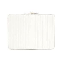 Load image into Gallery viewer, Wolf Maria Large Zip Case White | The Jewellery Boutique Australia