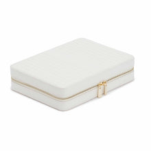 Load image into Gallery viewer, Wolf Maria Large Zip Case White