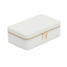 Load image into Gallery viewer, Wolf Maria Medium Zip Case White