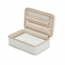 Load image into Gallery viewer, Wolf Maria Medium Zip Case White