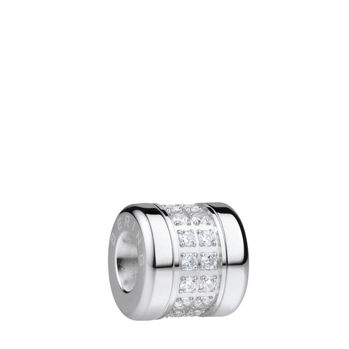 BERING Arctic Symphony Polished Silver Detachable Charm Set