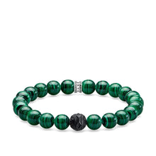 Load image into Gallery viewer, Thomas Sabo Bracelet "Black Cat Green"