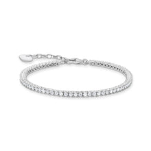 Load image into Gallery viewer, Thomas Sabo Tennis Bracelet Silver