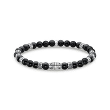Load image into Gallery viewer, THOMAS SABO Black Bead Elements Bracelet