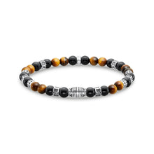 Load image into Gallery viewer, THOMAS SABO Tiger Eye Bead Element's Bracelet