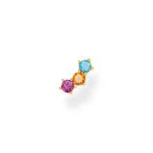 Load image into Gallery viewer, Thomas Sabo Ear Stud Colourful Stones (Single)
