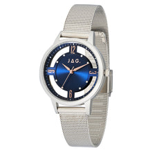 Load image into Gallery viewer, Jag Como Silver Stainless Steel Mesh 36mm Watch