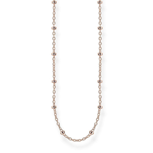 Thomas Sabo Round Belcher Chain Rose Gold