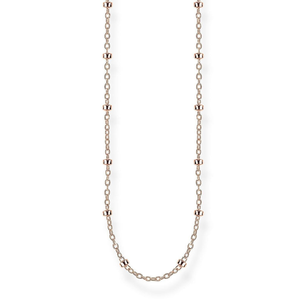 Thomas Sabo Round Belcher Chain Rose Gold