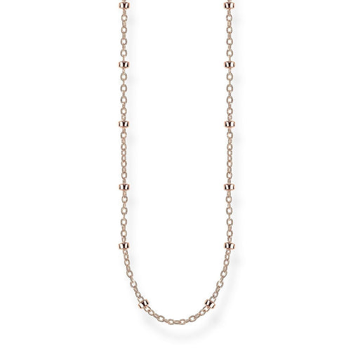 Thomas Sabo Round Belcher Chain Rose Gold