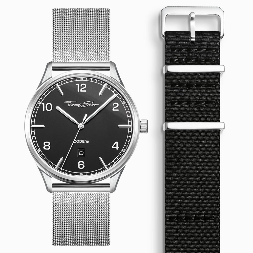 Thomas Sabo Watch Band "Code TS Nato Black"