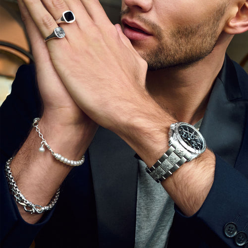 Thomas Sabo Ring Classic Black Silver