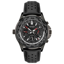 Load image into Gallery viewer, Sekonda Men's Black Leather Strap Watch SK1864