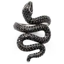 Load image into Gallery viewer, Thomas Sabo Ring "Black Snake Pave"