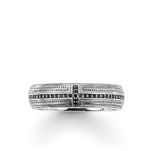 Load image into Gallery viewer, Thomas Sabo Band Ring "Cross Pave"