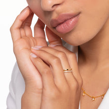 Load image into Gallery viewer, Thomas Sabo Ring White Stones