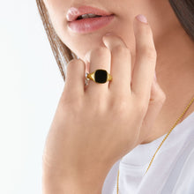 Load image into Gallery viewer, Thomas Sabo Ring Classic Black Gold
