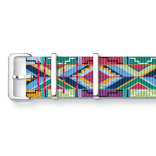 Load image into Gallery viewer, Thomas Sabo Watch Band "Code TS Nato Coloured Graphic Patterns"