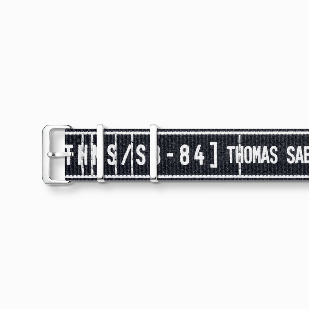 Thomas Sabo Watch Band Urban CODE TS NATO, Black
